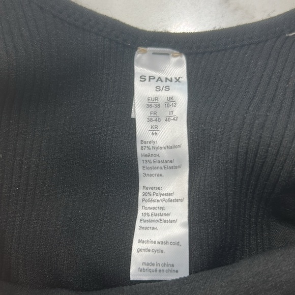 Spanx New With‎ Tags Reversible  Tank Comfort Bra. Tan/Grey Size S - Picture 3 of 7